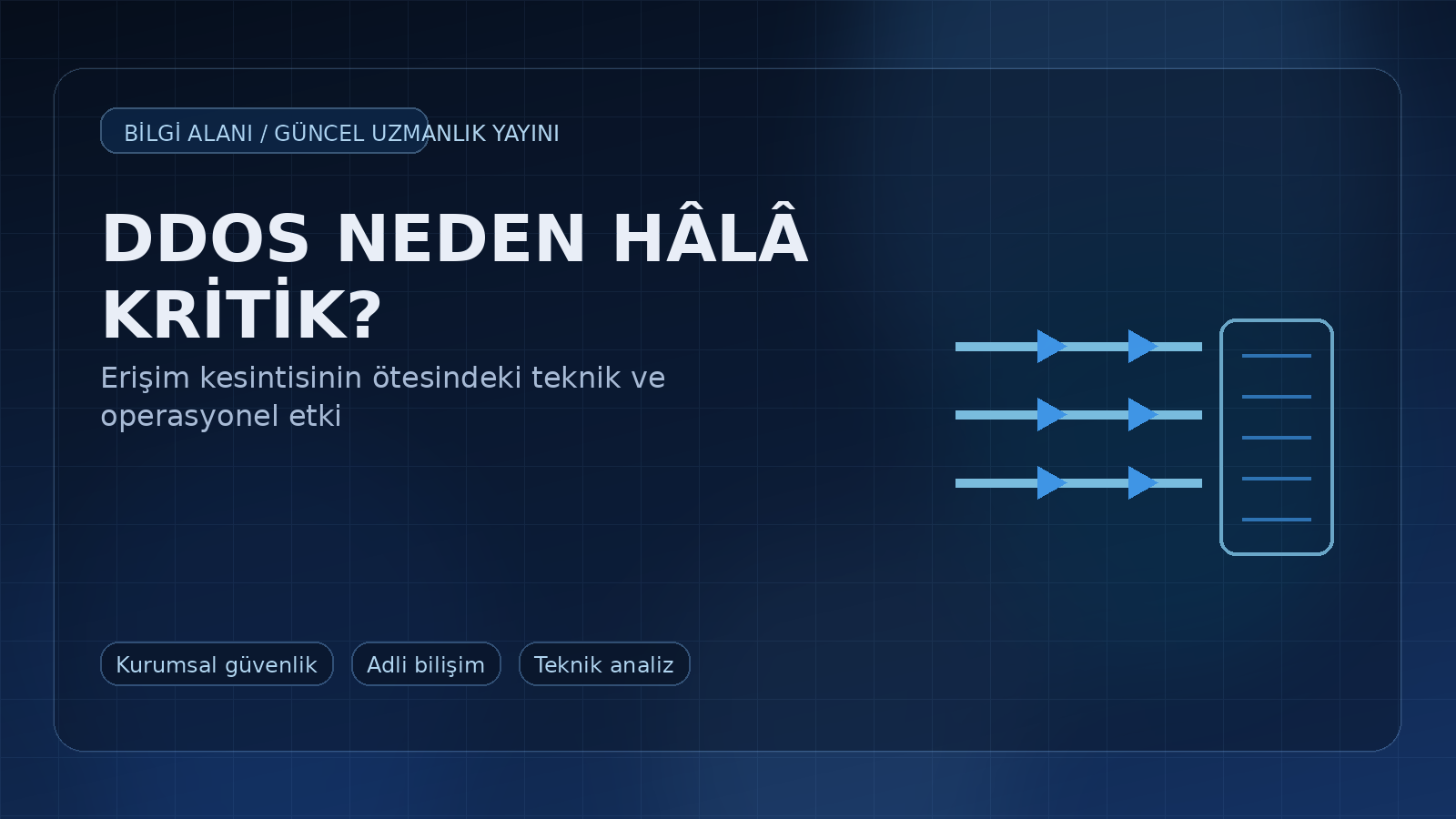 DDoS Saldırıları Hâlâ Neden Kritik? “Sadece Erişim Kesintisi” Olarak Görmenin Kurumlara Maliyeti